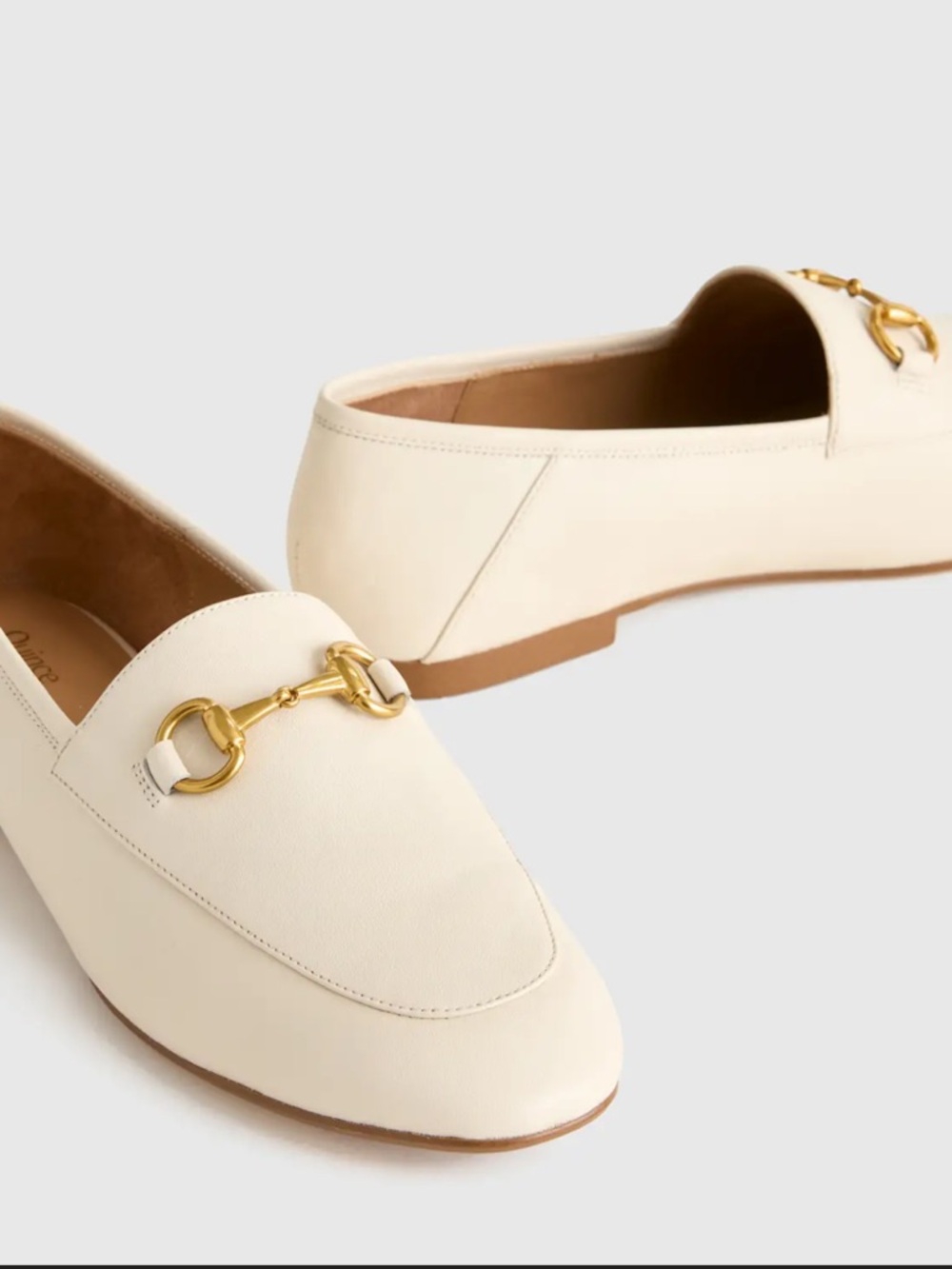 Quince Leather Horsebit Loafers for Women